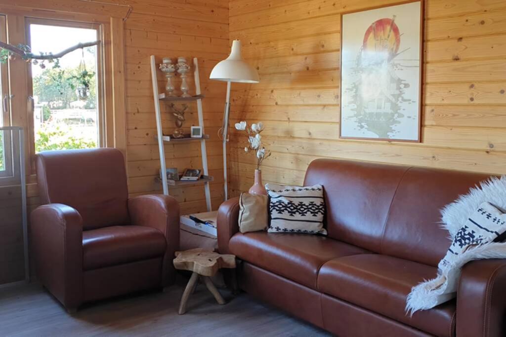 Prachtig Scandinavisch Chalet Makkum Exterior foto